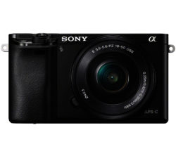 SONY  a6000 Compact System Camera with 16-50 mm f/3.5-5.6 OSS Zoom Lens